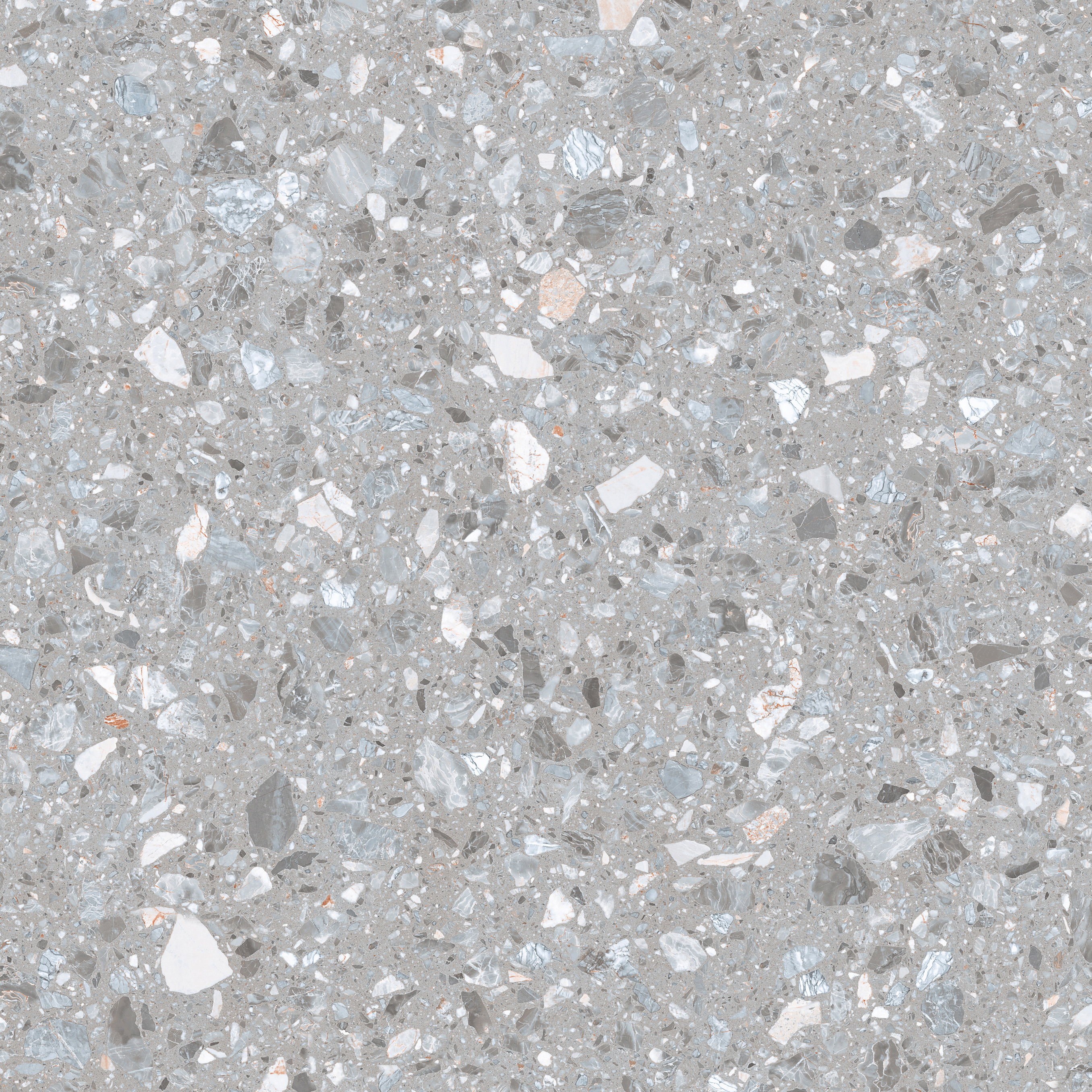 Grey Terrazzo Mediterranean Rustic Tiles For Bathroom