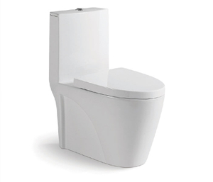 White P Trap Ceramics One Piece Toilet 