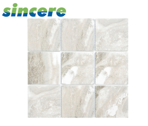 Classic Texture Bathroom Decor Porcelain Mosaic At Cheap Price