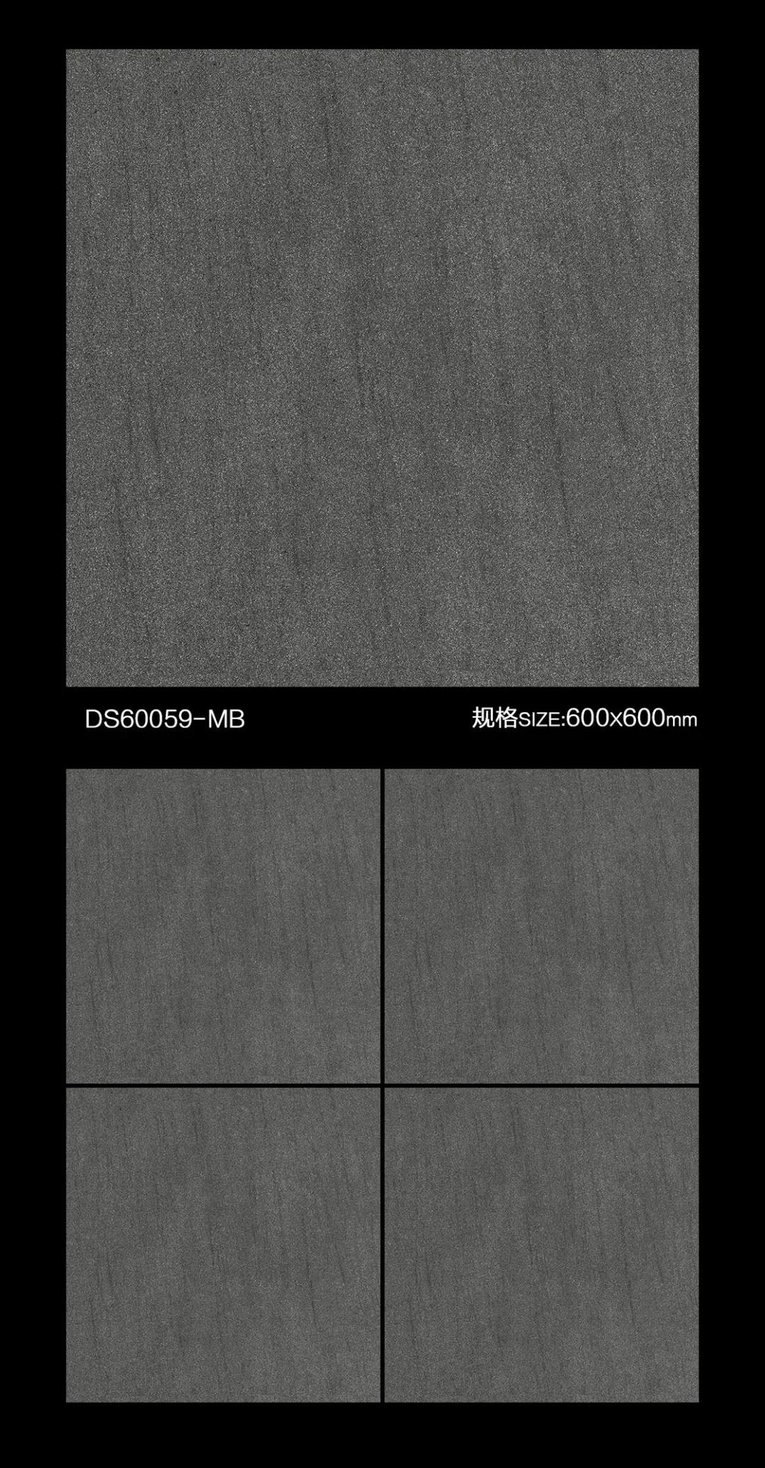 Best-selling Anti-slip Full Body Rustic Matte Bathroom and Kitchen Rustic Porcelain Tiles 