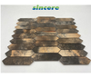 Rustic Bronze Metal Mosaic For Indoor