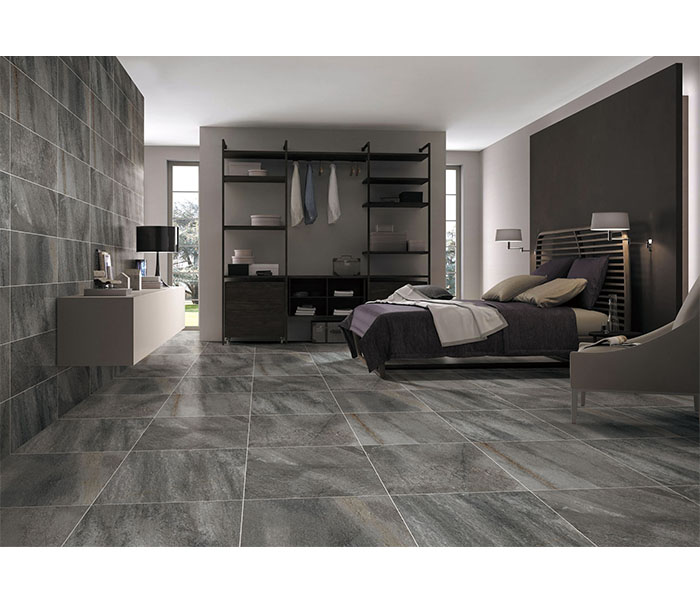 Non Slip Industrial Style Sand Look Glazed Porcelain Rustic Tiles for Floor or Wall