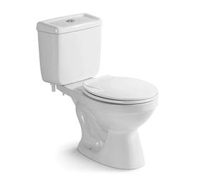 School White Round One Piece Toilet 