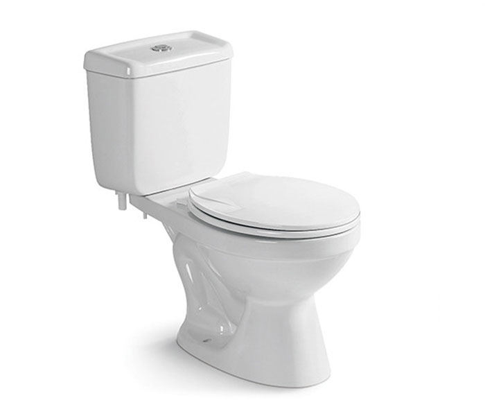 School White Round One Piece Toilet 