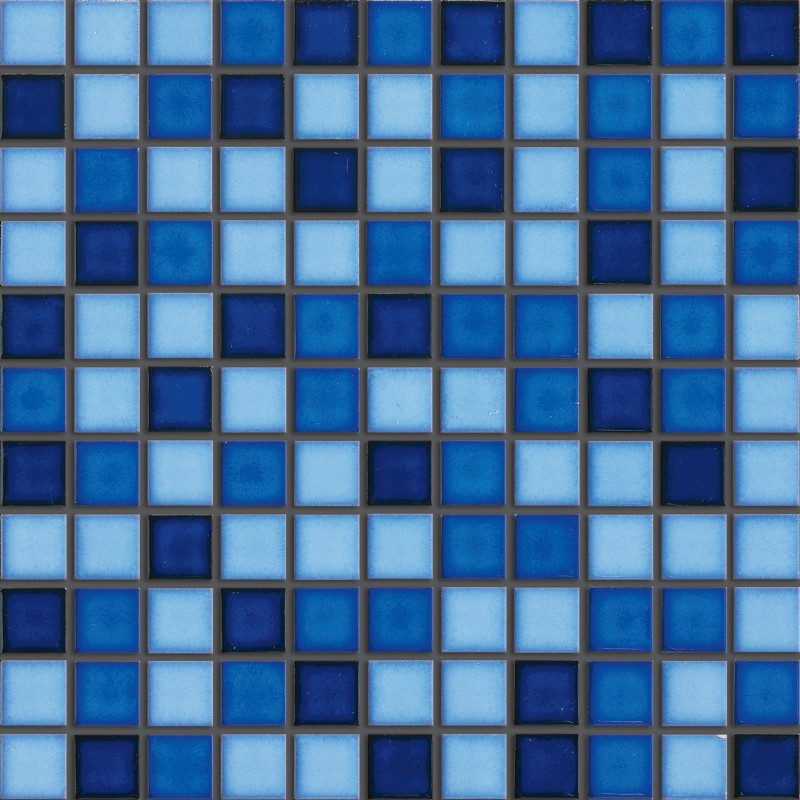 Colors Swimming Pool Tile For Hotel Pool Square Mix Blue Porcelain Swimming Pool Mosaic